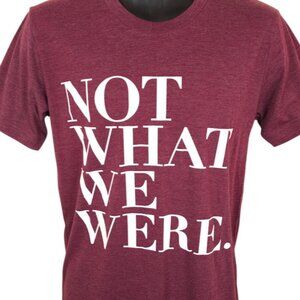 The Chosen T Shirt Mens Size Small Red Christian TV Show Not What We Were